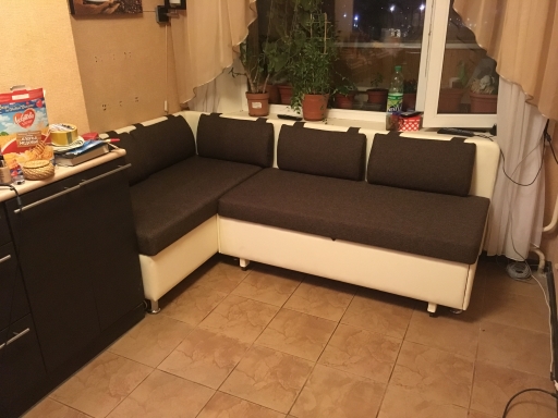 Кухонный уголок Гермес без рейлинга подушки Капелька 0.5389488633153484